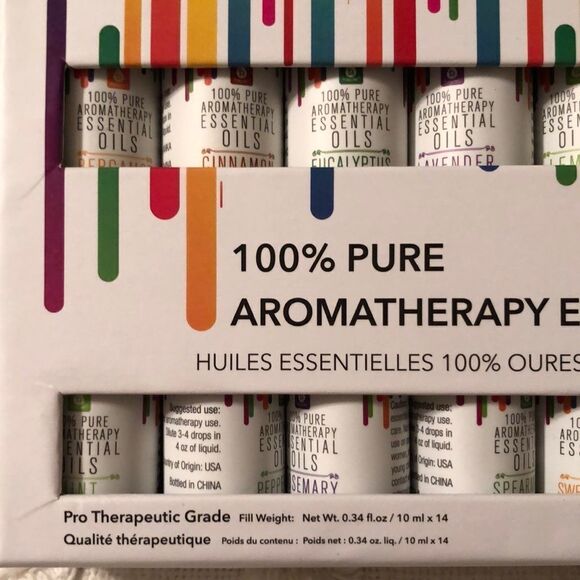 Pursonic Aromatherapy Essential Oil Set of 14 - Picture 3 of 11